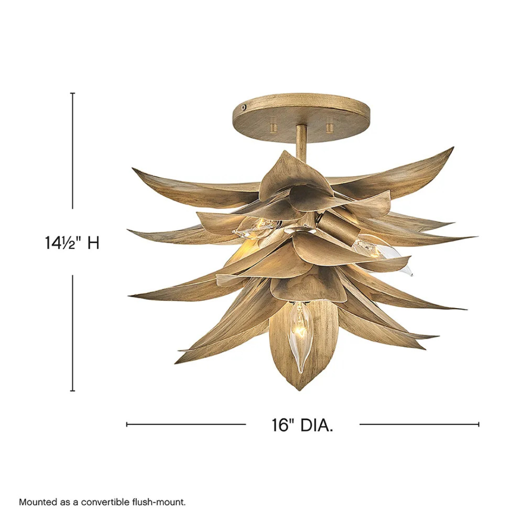 Agave Large Convertible Pendant