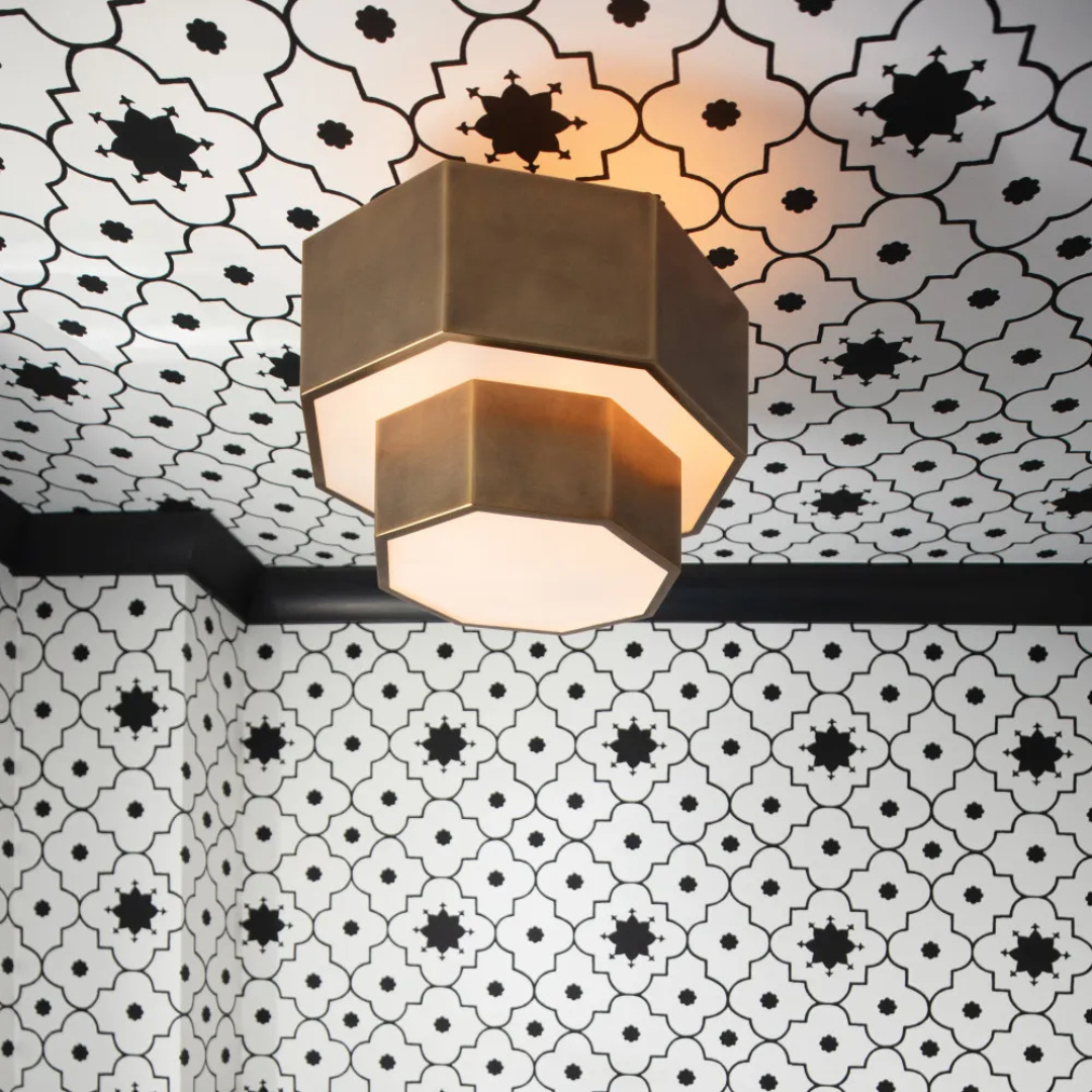 Facet 16.5" Convertible Flush Mount/Pendant