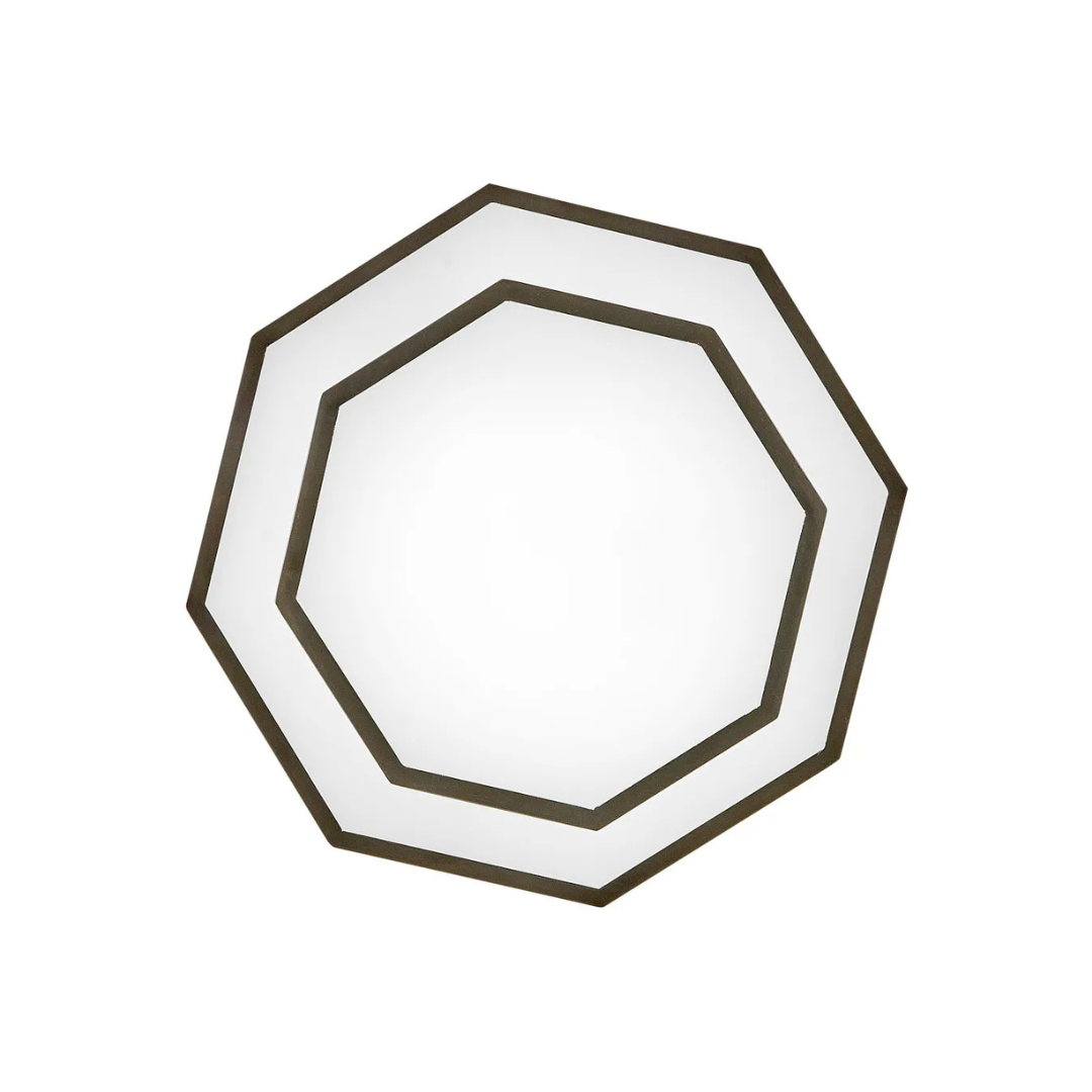 Facet 16.5" Convertible Flush Mount/Pendant