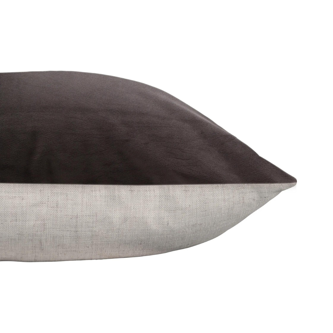 Chestnut Grey Pillow - 20" x 20"