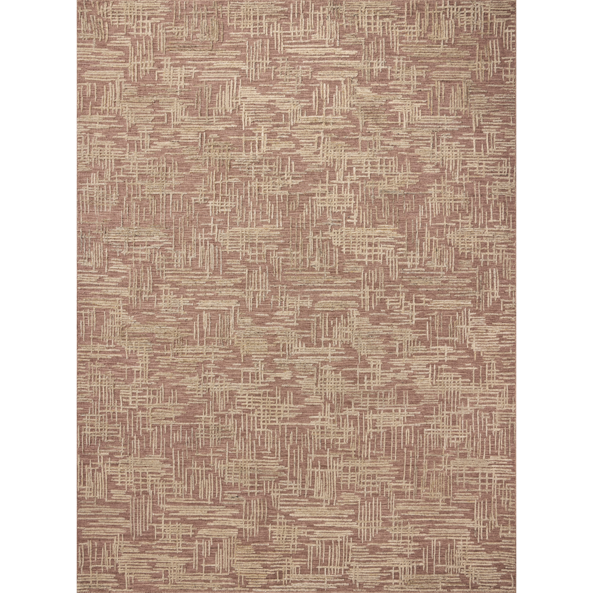 Woodriff WDR-01 Rug [Brick/Natural]