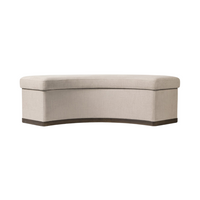 Cedric Curved Dining Bench