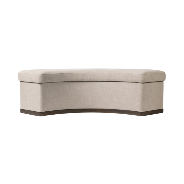 Cedric Curved Dining Bench