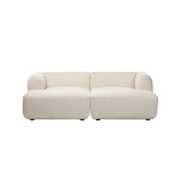 Nara 2-Piece Media Lounger [Crypton Performance Fabric]