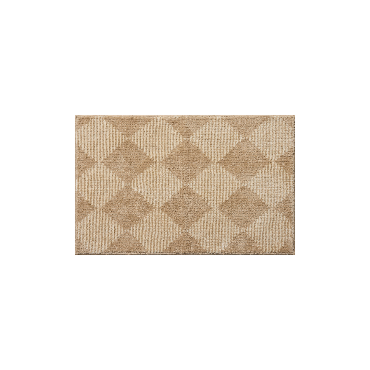 Lawrence (Chris Loves Julia × Loloi) LAW-01 Bath Mat [Sand/Ivory]