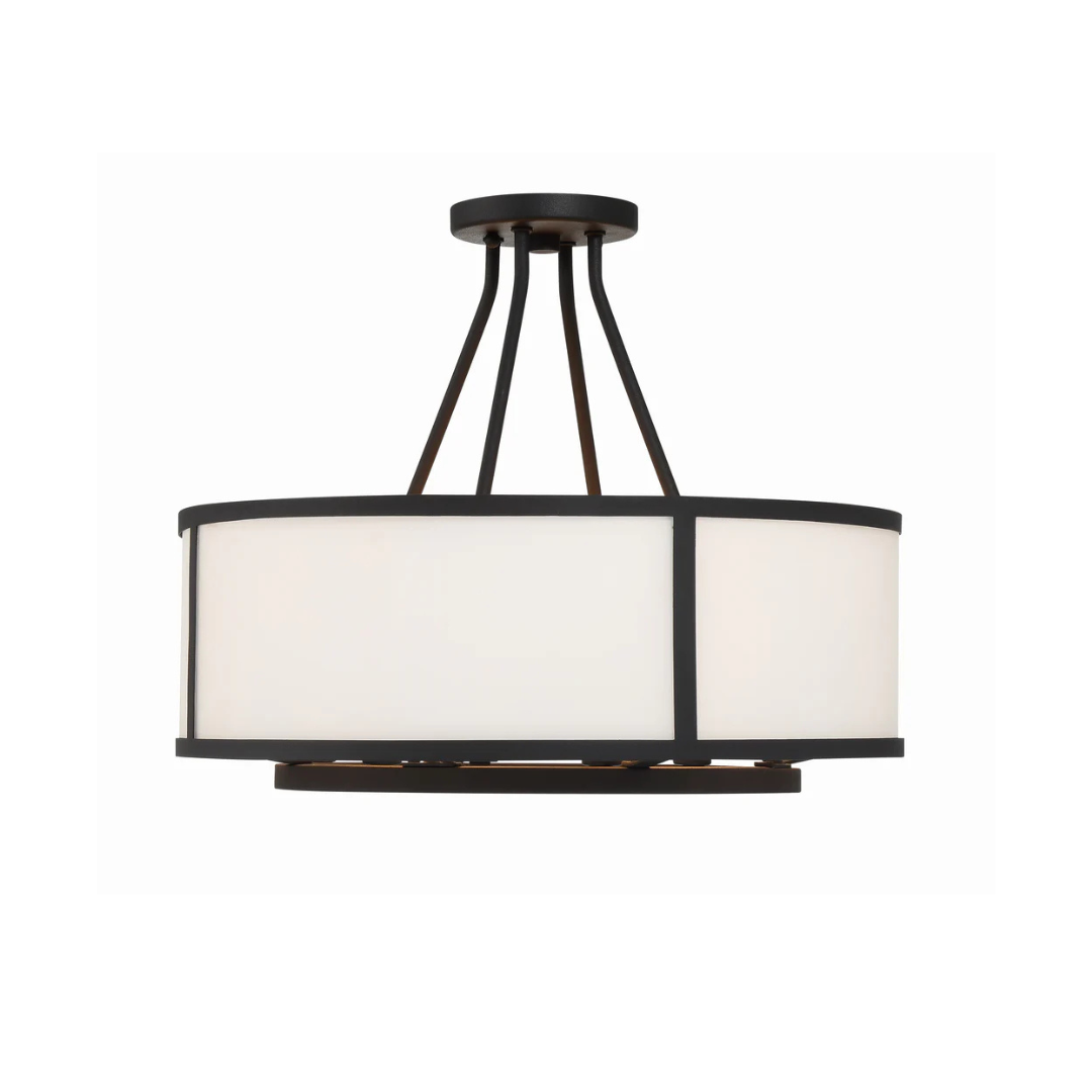 Bryant 4 Light Convertible Semi Flush