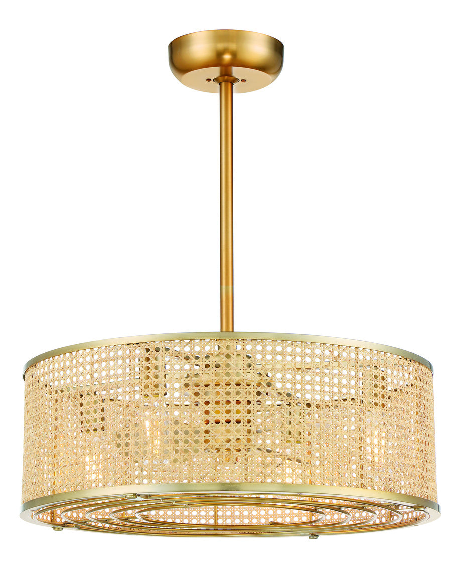 Astoria 4 Light Fan Light