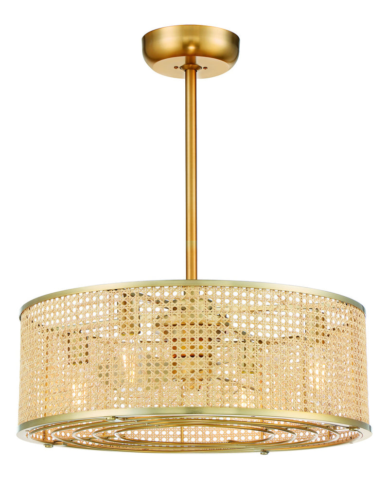 Astoria 4 Light Fan Light