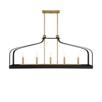 Sheffield 5-Light Linear Chandelier