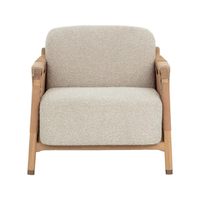 Constantine Lounge Chair in Light Oak