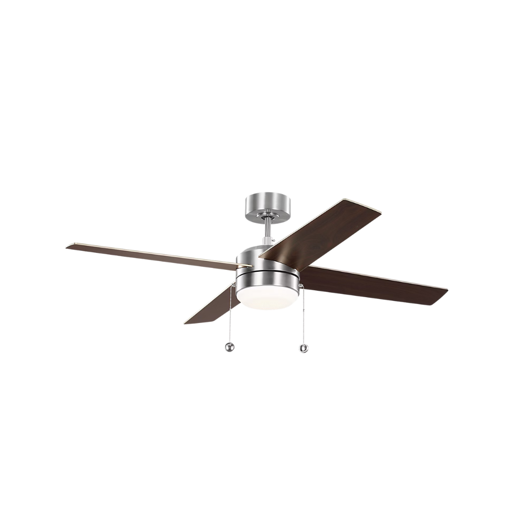 Loni 52" LED Pull Chain Ceiling Fan