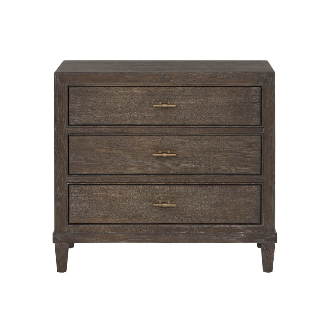 Milo II 3-Drawer Charging Nightstand