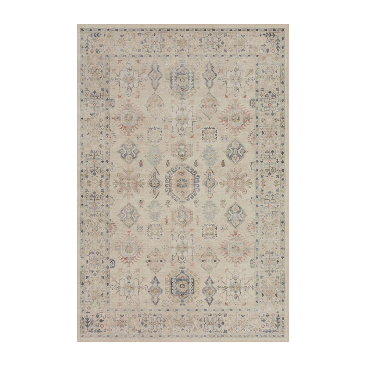 Hathaway HTH-04 Beige/Multi Rug