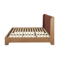 Holden Upholstered Bed [Burgundy]