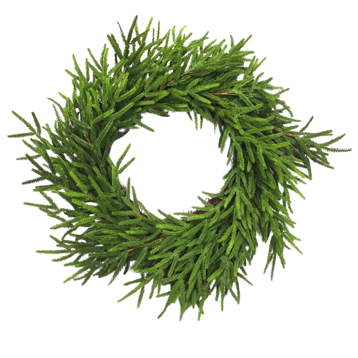 28" Natures Touch Norfolk Pine Wreath