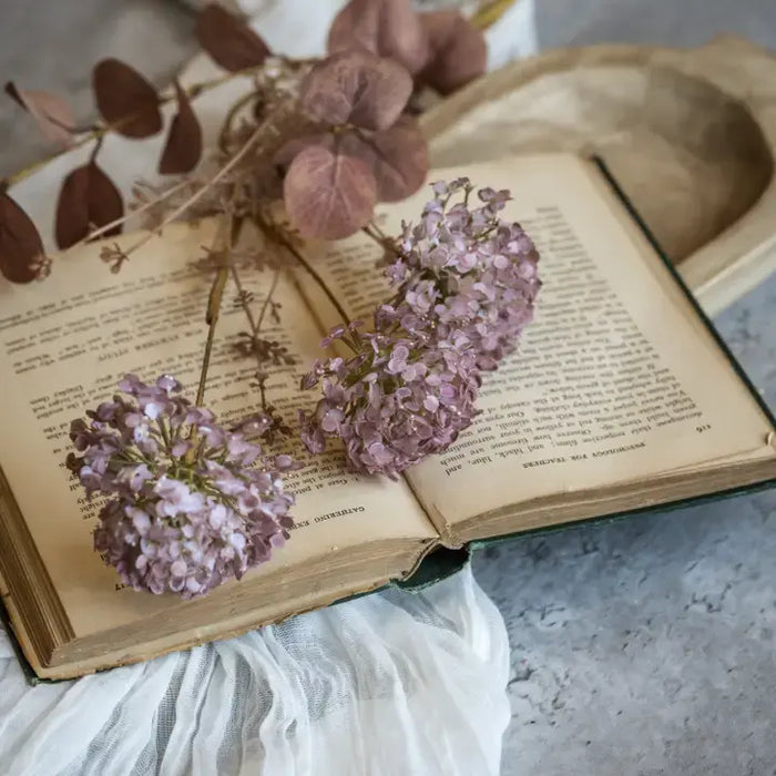 Wildflower Spray 20.5" [Dusty Purple]