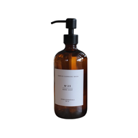 Reusable Amber Hand Soap Bottle