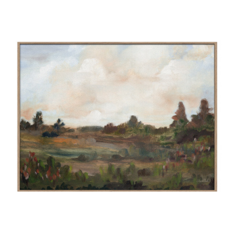 Your Countryside Or Mine 36" x 48" Framed Canvas