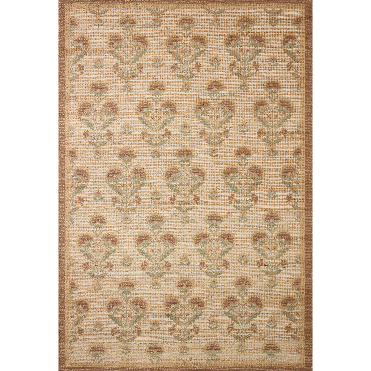 Rue (Chris Loves Julia × Loloi) RUE-01 Rug [Wheat/Sage]