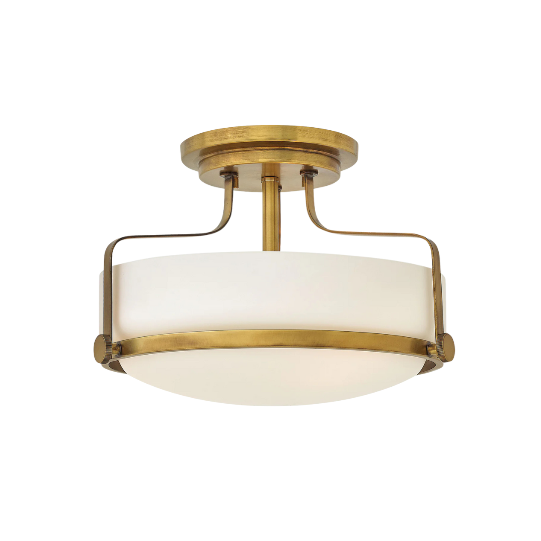 Harper 14.5" Semi-Flush Mount [Etched Opal]
