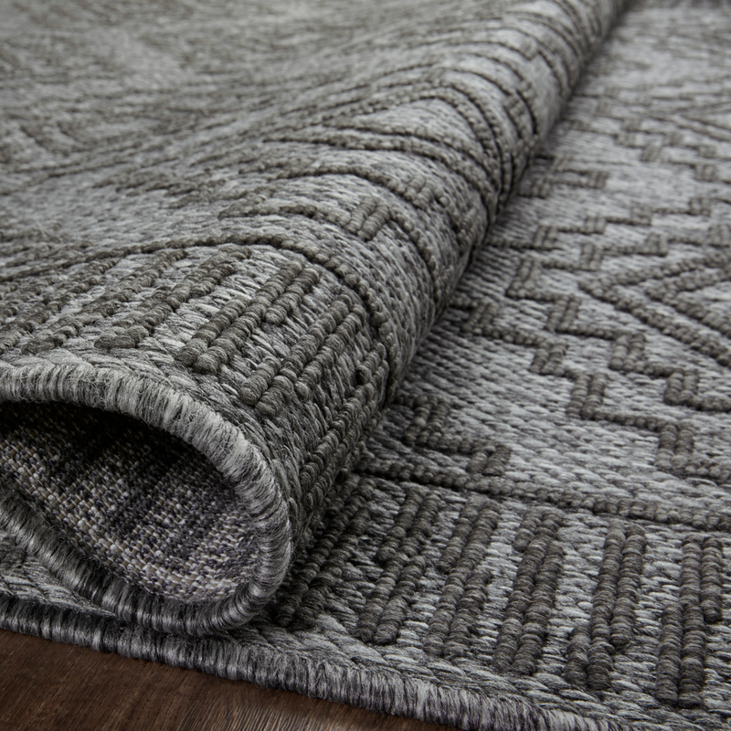 Rainier RAI-06 Grey / Charcoal (Indoor/Outdoor Rug)