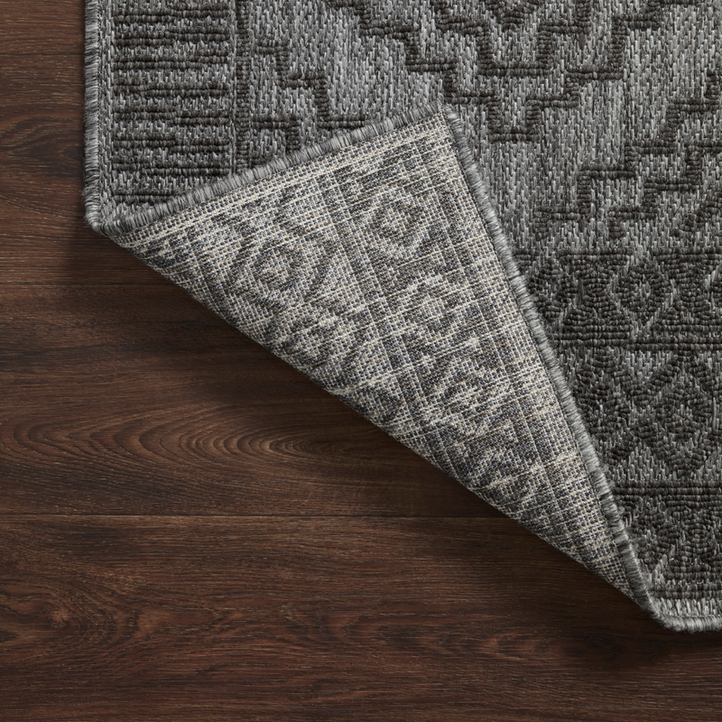 Rainier RAI-06 Grey / Charcoal (Indoor/Outdoor Rug)