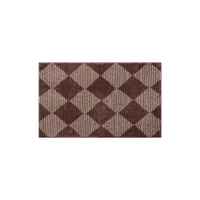 Lawrence (Chris Loves Julia × Loloi) LAW-01 Bath Mat [Plum/Ivory]