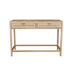 Rattan Console Table - Natural