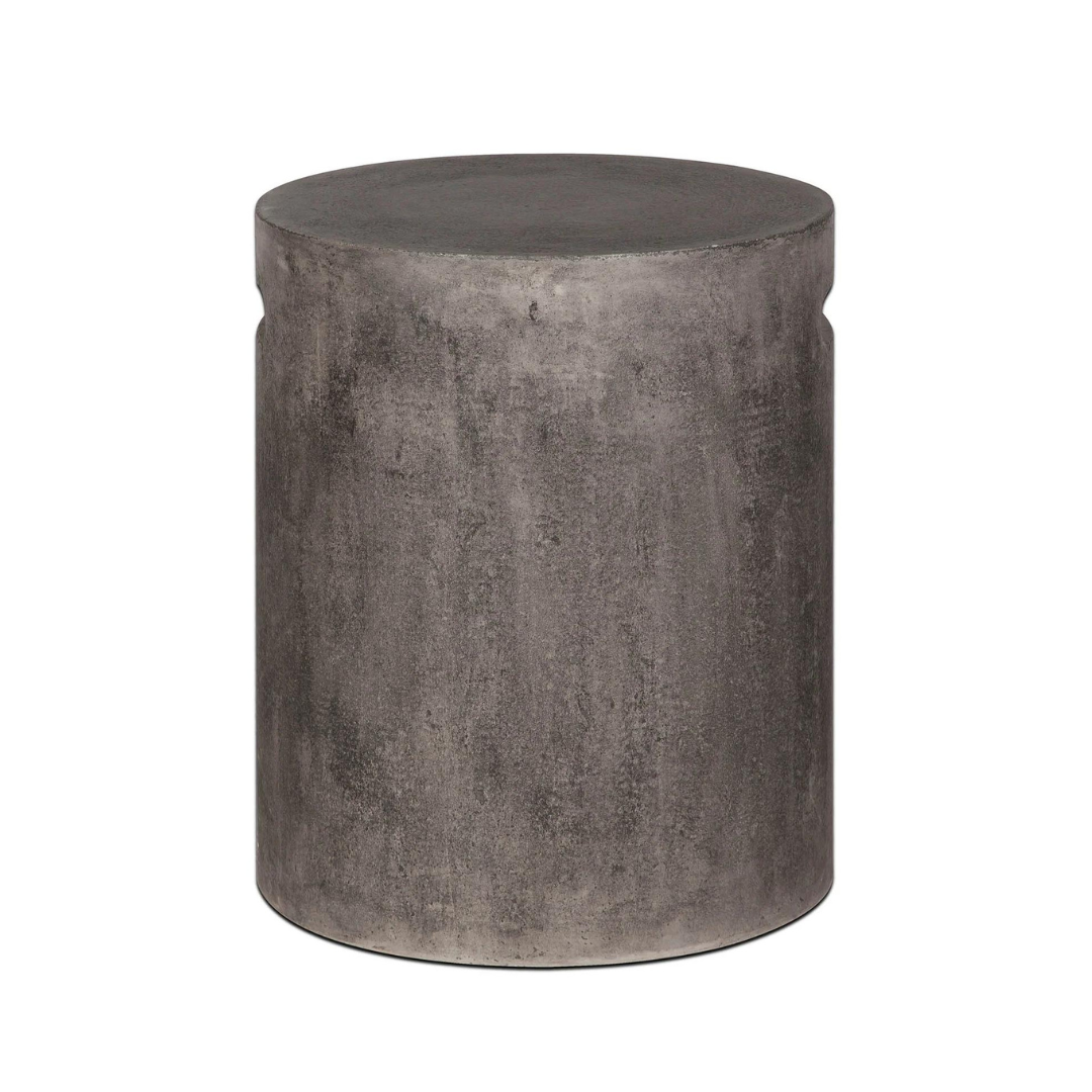 Round Concrete Stool