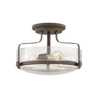 Harper 14.5" Semi-Flush Mount [Clear]