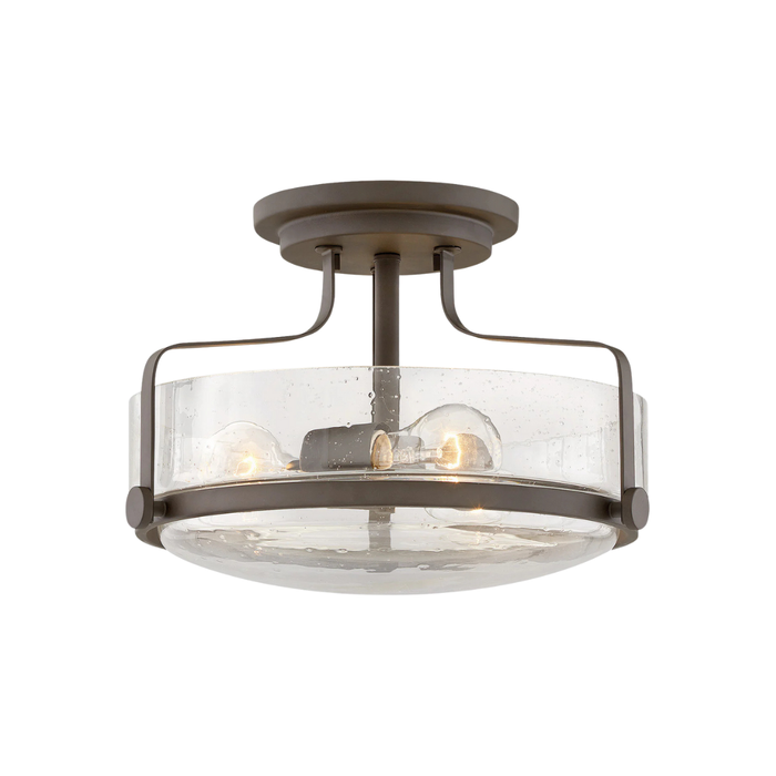 Harper 14.5" Semi-Flush Mount [Clear]