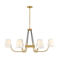 Aston 45" Six Light Linear Chandelier