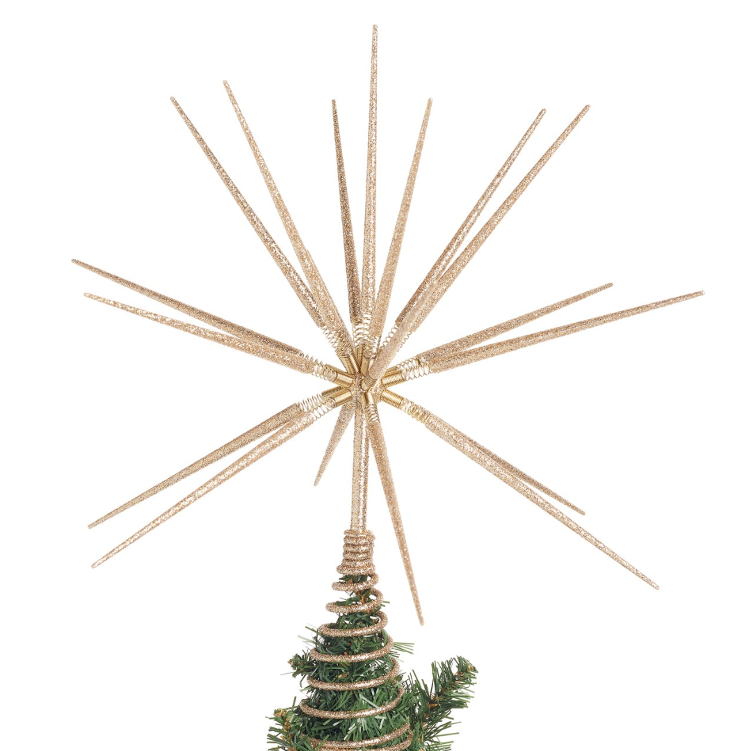 Gold Christmas Tree Topper