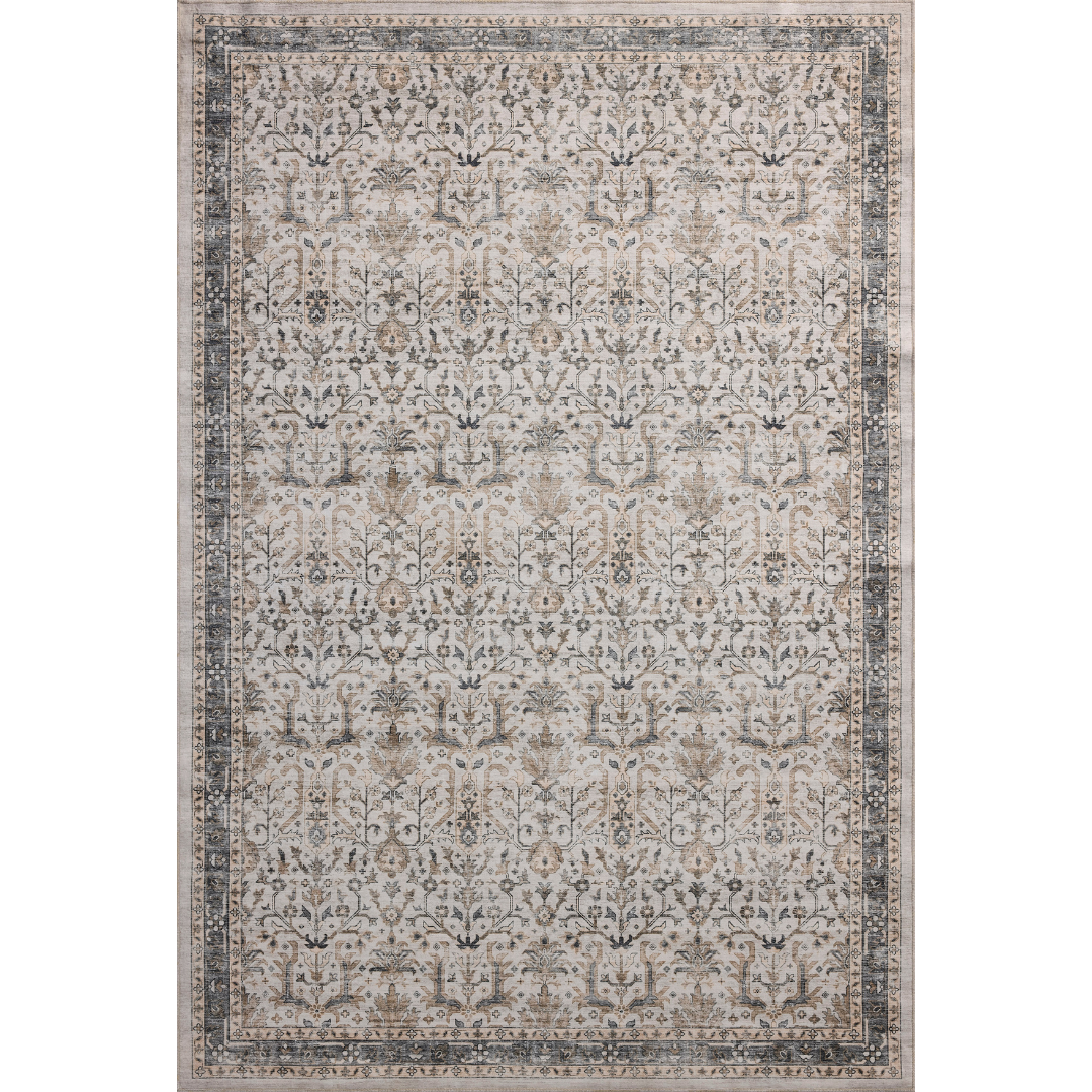 Anniston ANS-01 (Ivory/Stone) Rug