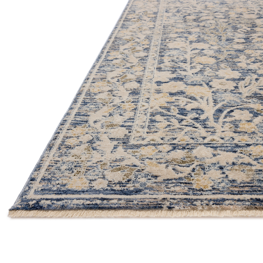 Clarisse CLS-05 Rug [Blue/Beige]