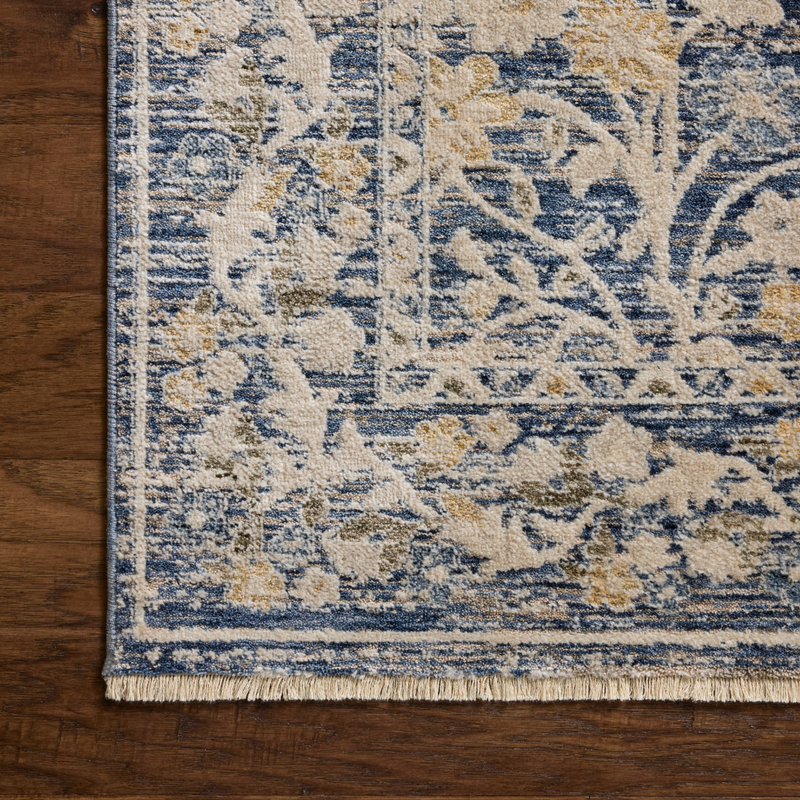 Clarisse CLS-05 Rug [Blue/Beige]