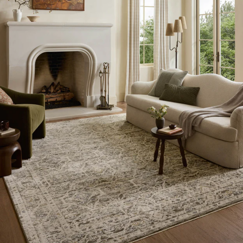 Clarisse CLS-08 Rug [Olive/Ivory]