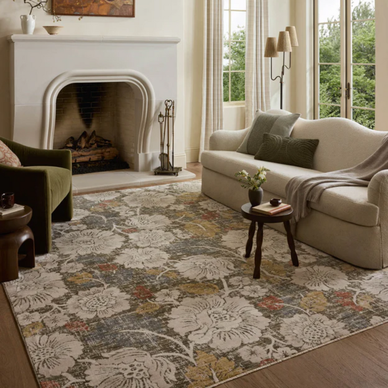 Eileen ELE-03 Rug [Olive/Multi]