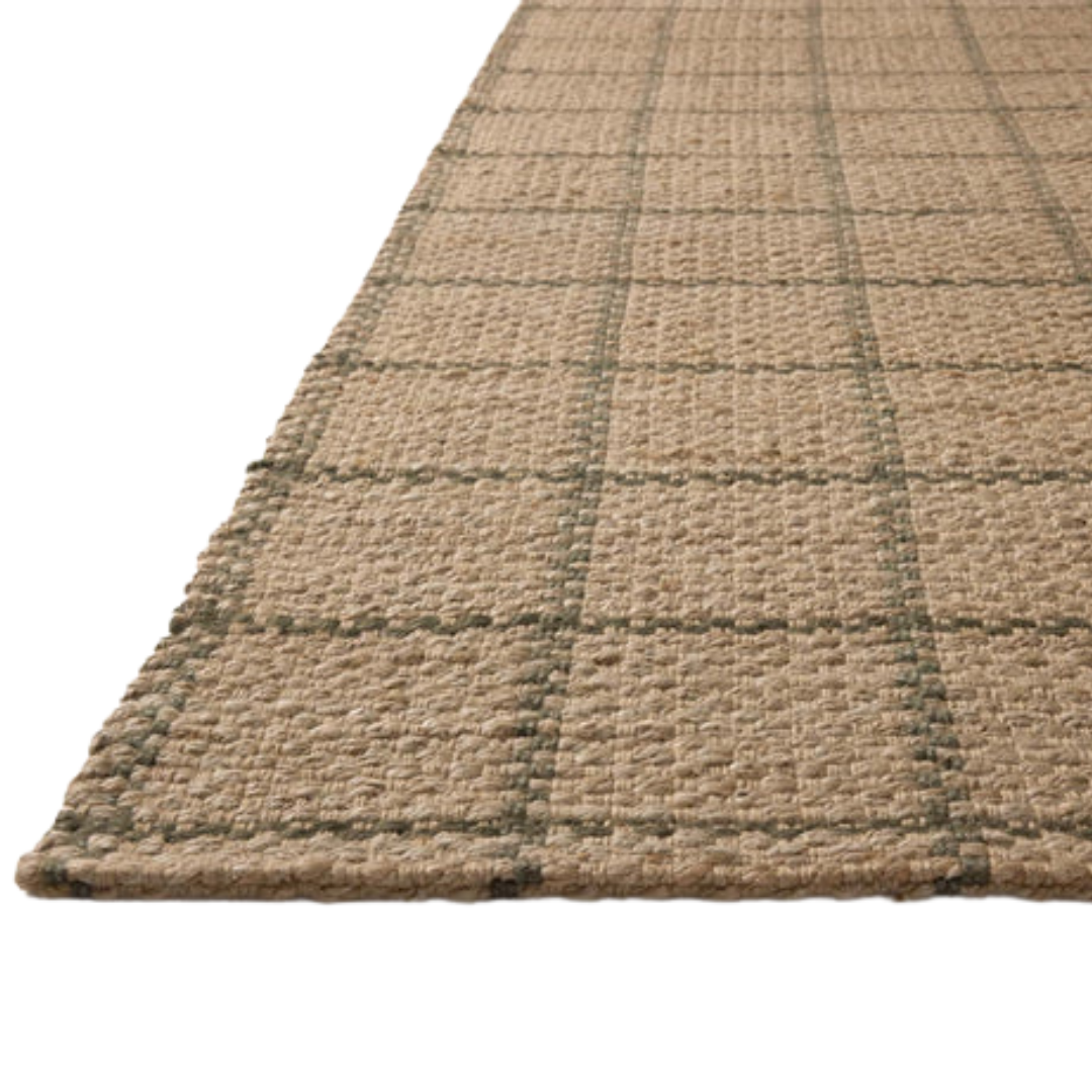 Fletcher FLE-01 (CJ) Natural/Olive Rug