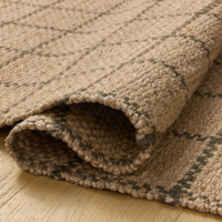 Fletcher FLE-01 (CJ) Natural/Olive Rug