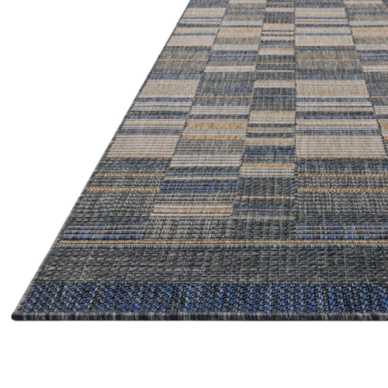 Birch BIR-04 Denim/Gold Rug [Indoor/Outdoor]