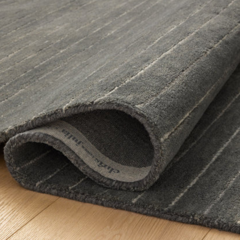 Henry HEY-01 (CJ) Charcoal/Ivory Rug