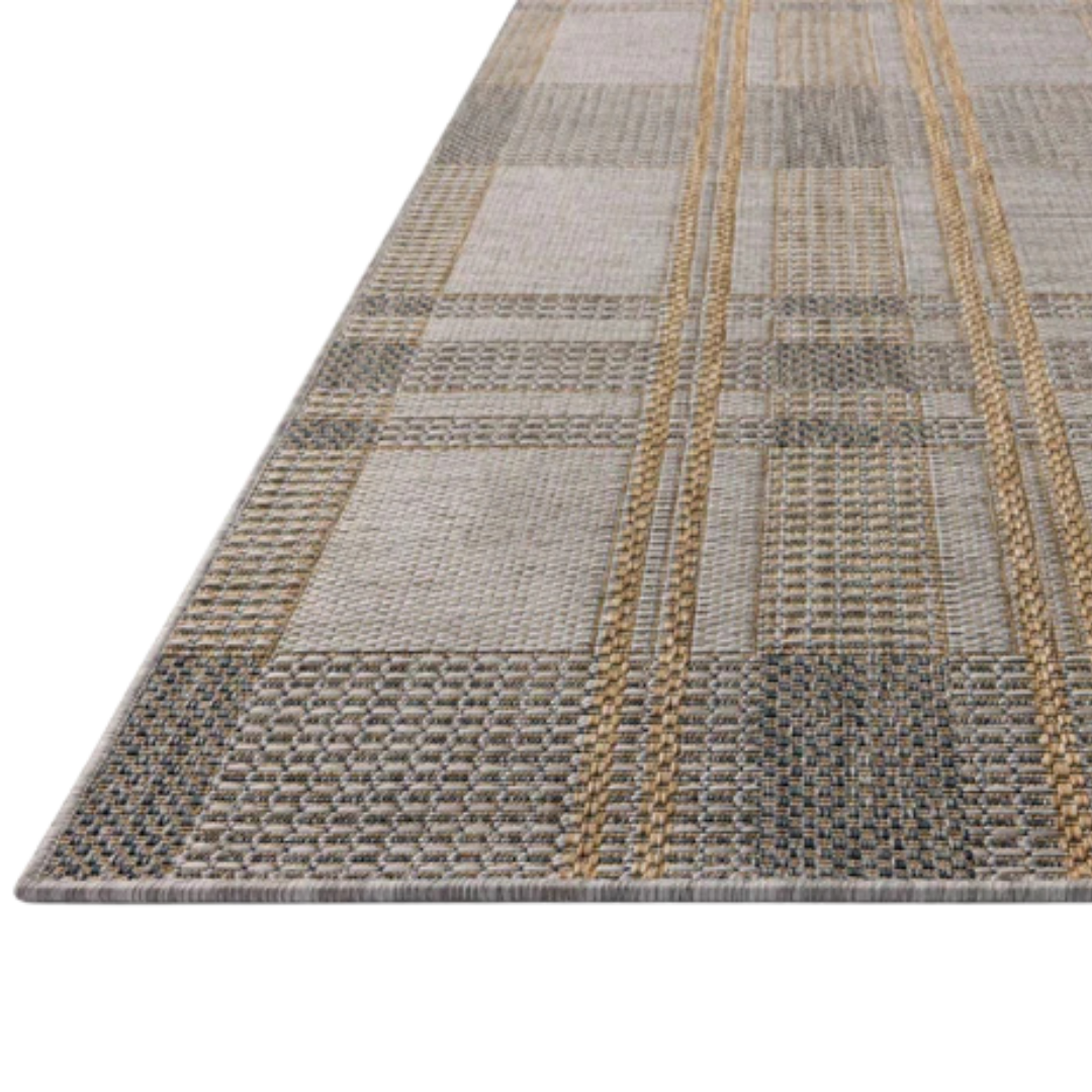 Birch BIR-05 Bone/Gold Rug [Indoor/Outdoor]