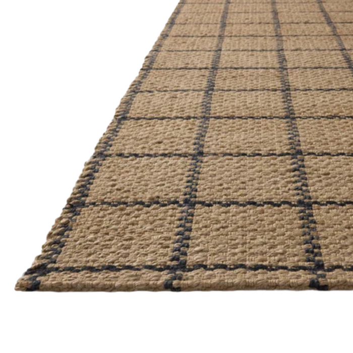 Fletcher FLE-01 (CJ) Natural/Black Rug