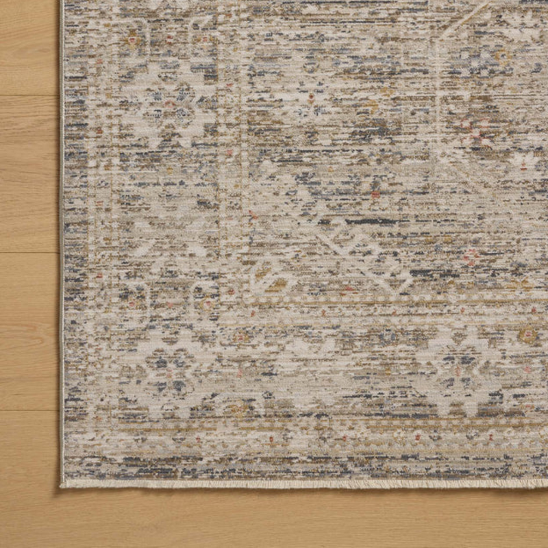 Ida IDA-01 (CJ) Taupe/Multi Rug