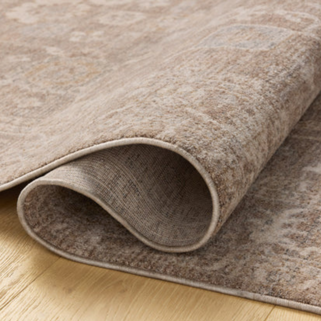 Loi Rug Louisa (CJ) LOI-03 Taupe/Ivory Rug – Lane & Co.