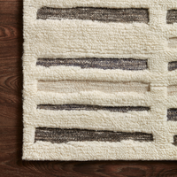 Bennett BEN-01 Rug [Ivory/Charcoal]