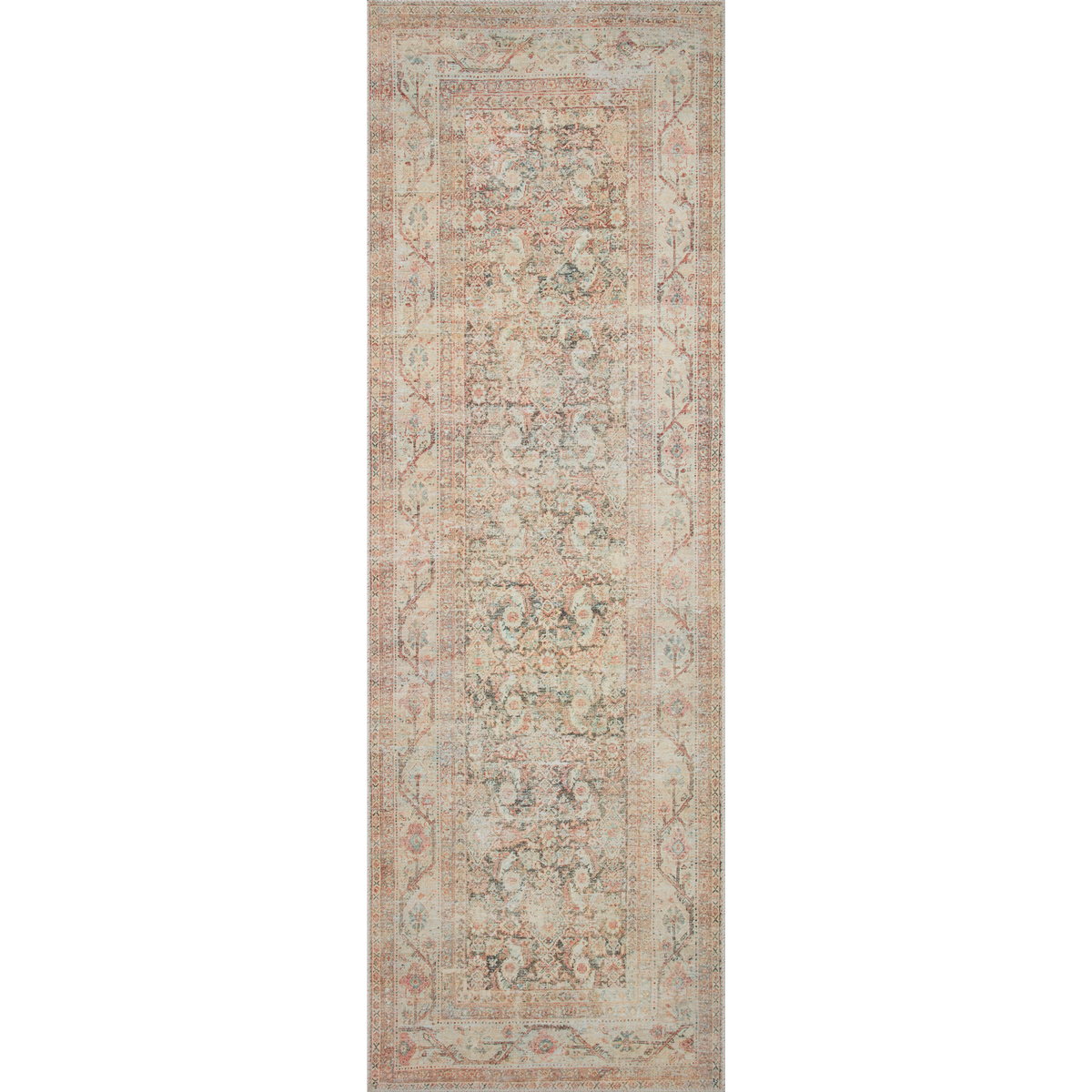Adrian ADR-01 Rug [Natural/Apricot]
