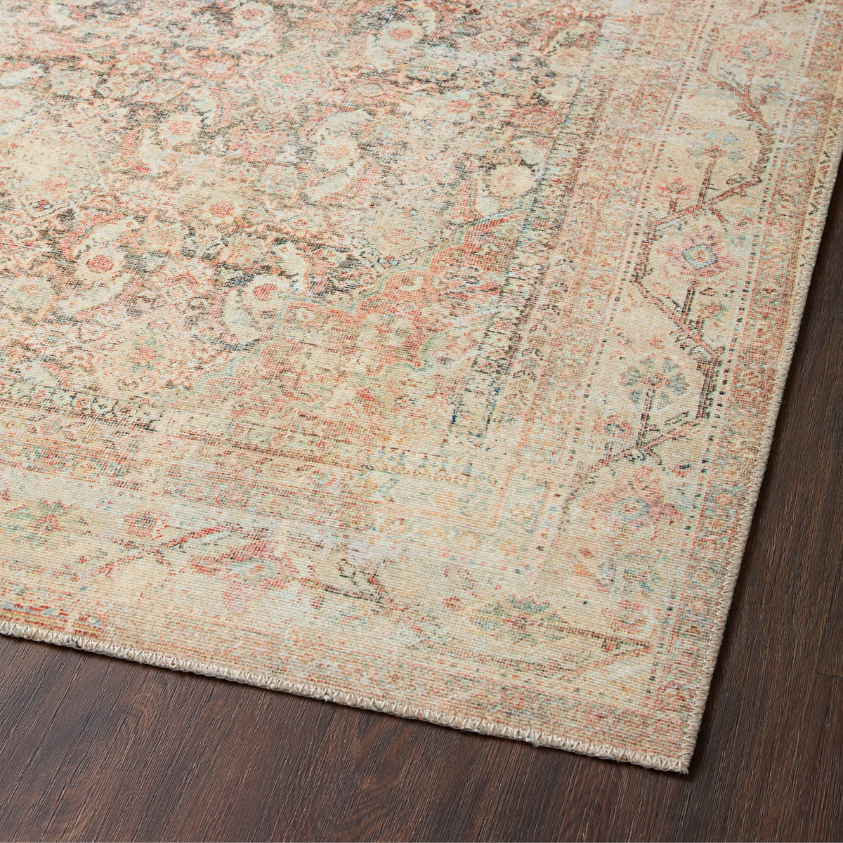 Adrian ADR-01 Rug [Natural/Apricot]