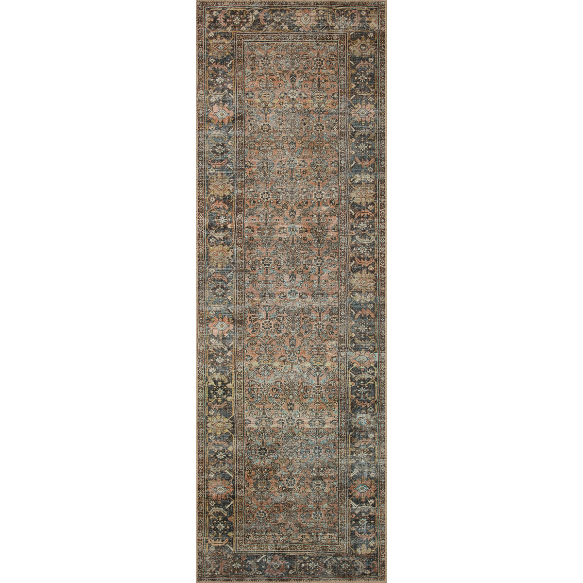 Adrian ADR-03 Rug [Terracotta/Multi]